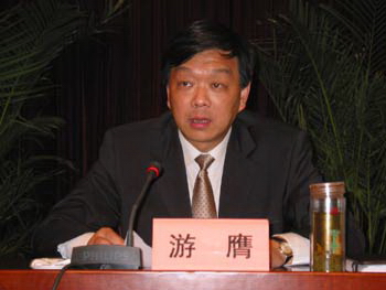 常熟市政府游膺副市长在全国城乡统筹发展区域供水现场会上发言