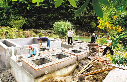 重庆万盛建设农村生活污水处理网络