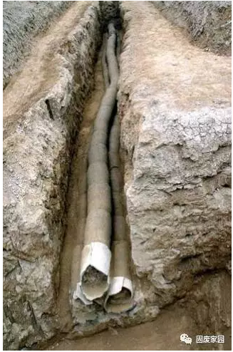北宋福寿二沟地下水管道线路图
