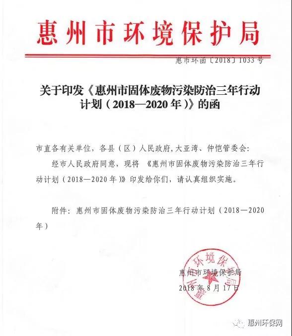 固体废物污染防治,水泥窑协同处置,惠州