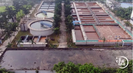 四川江安县工业园区污水处理厂日平均处理量已达10000吨