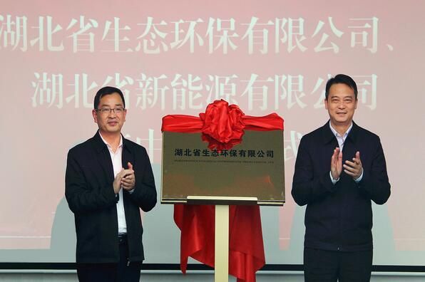 湖北省生态环保有限公司授牌建立