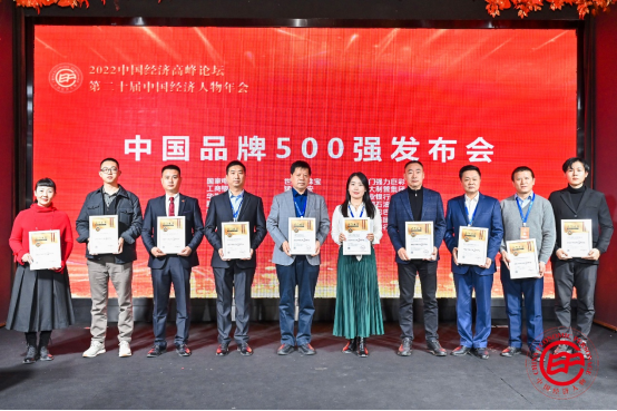 深水海纳集团上榜“2022中国品牌500强”