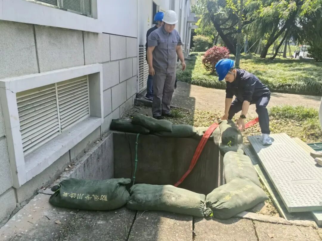 厂区汛前设备检修
