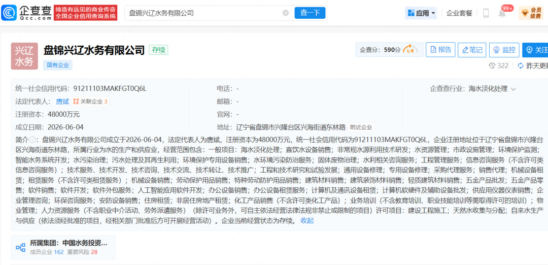 企业工商信息