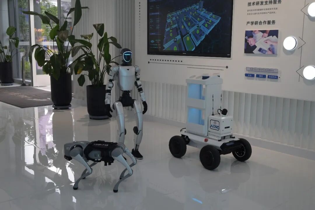 产学研合作服务示意图